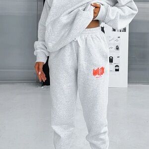 White Fox Sweatpants
